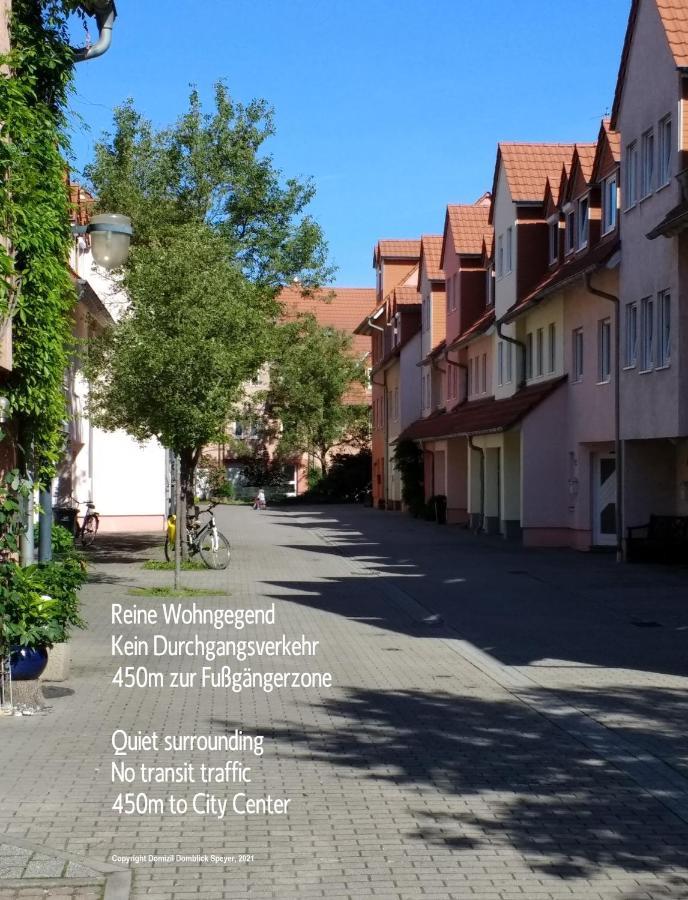 Domizil Domblick Speyer City, Garage, 50M2 Екстериор снимка